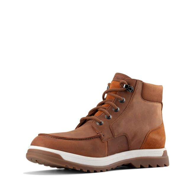 Clarks Ripway Hi GTX Originals Škornji Moški Temno Rjave | CLK716UBC