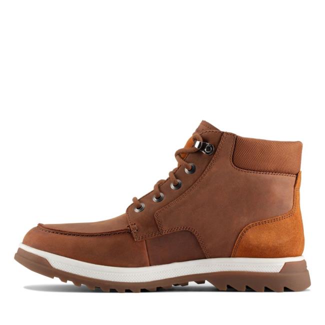 Clarks Ripway Hi GTX Originals Škornji Moški Temno Rjave | CLK716UBC