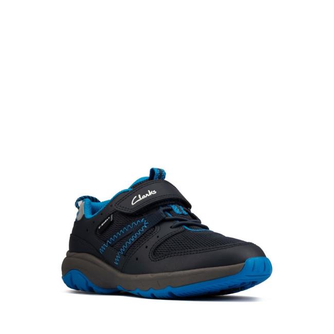 Clarks Rock Trek Kid Modne Superge Dekleta Temno Modre | CLK280SXC