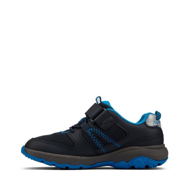 Clarks Rock Trek Kid Modne Superge Dekleta Temno Modre | CLK280SXC