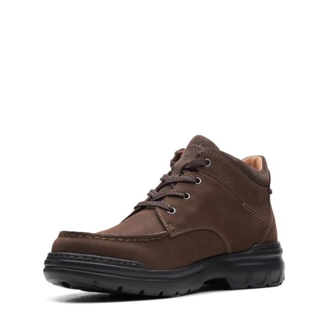 Clarks Rockie 2 HI GORE-TEX Gležnarji Moški Rjave | CLK324RST