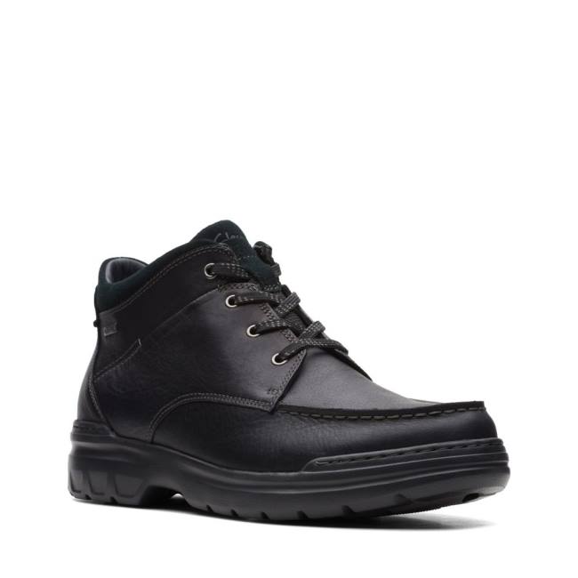 Clarks Rockie 2 HI GORE-TEX Gležnarji Moški Črne | CLK390TIH