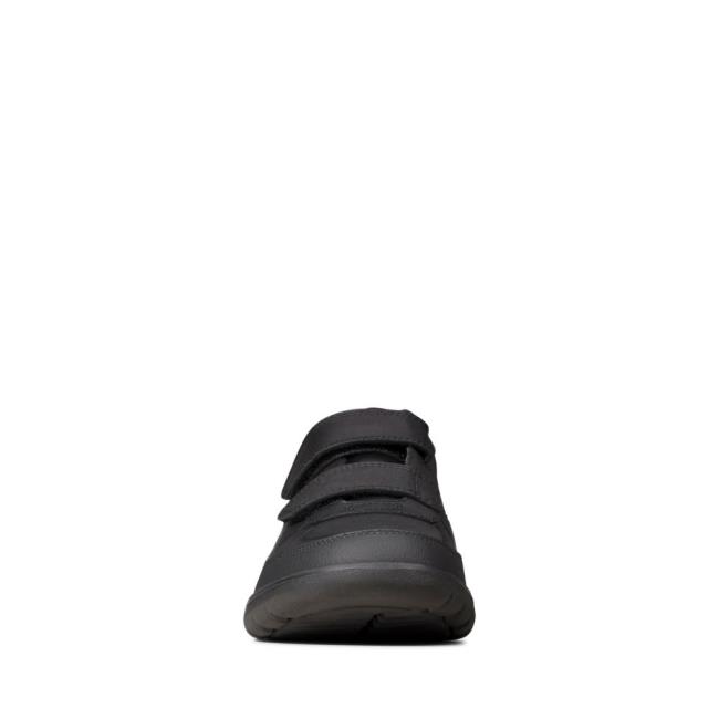 Clarks Scape Flare Youth Modne Superge Dekleta Črne | CLK964DUF