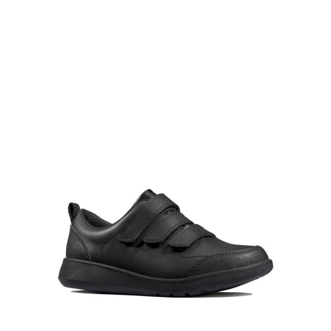 Clarks Scape Sky Kid Modne Superge Dekleta Črne | CLK215TLV