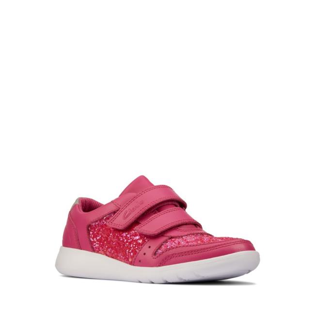 Clarks Scape Spirit Kid Modne Superge Dekleta Roza | CLK605RSJ