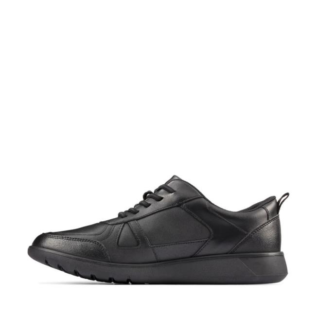 Clarks Scape Track Youth Modne Superge Dekleta Črne | CLK294UES