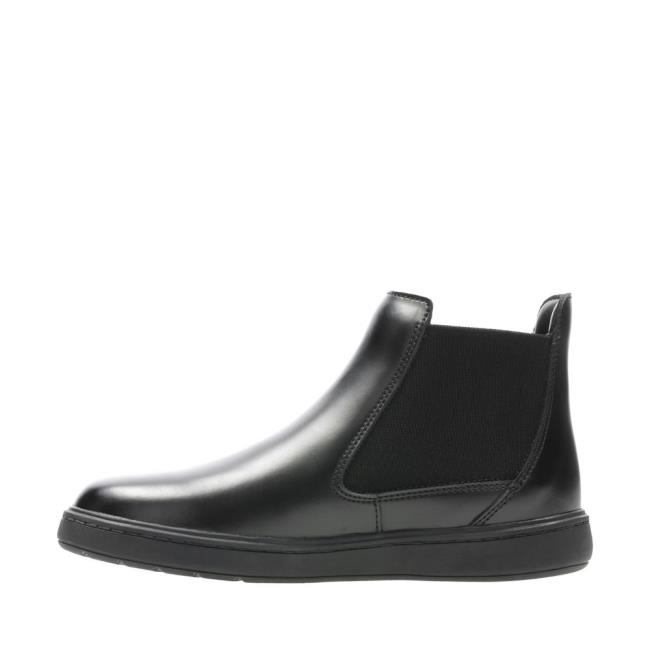 Clarks Street Edge Youth Originals Škornji Dekleta Črne | CLK964XYL