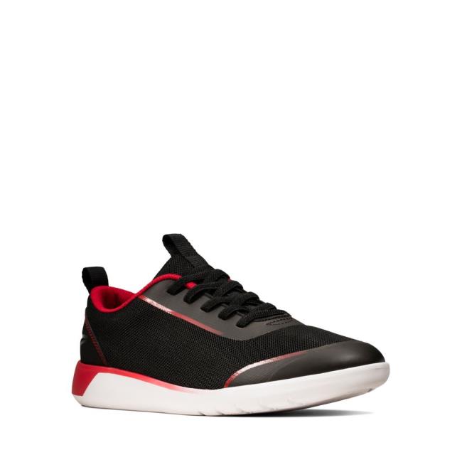 Clarks Suburb Spark Youth Superge Dekleta Črne | CLK215WJS