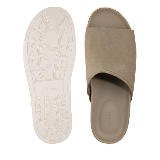 Clarks Sunder Slide Sandale Moški Olivno Zelene | CLK519ELZ