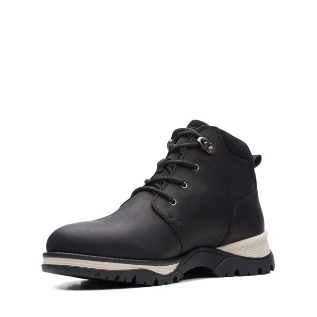 Clarks Topton Mid GORE-TEX Gležnarji Moški Črne | CLK162QAE