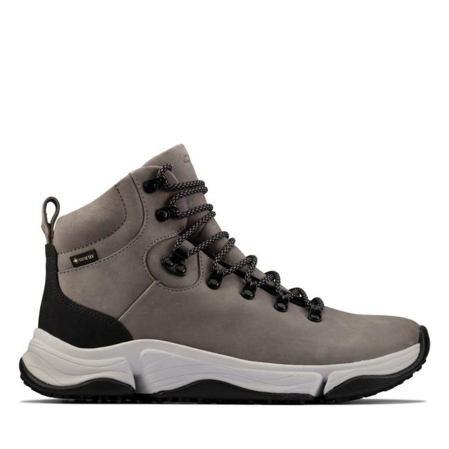 Clarks Tri Path Hi GORE-TEX Superge Moški Sive | CLK573UXN