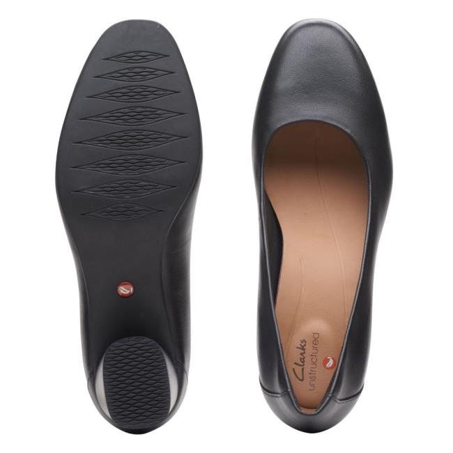 Clarks Un Cosmo Dress Črne Čevlji Ženske Črne | CLK067XIE