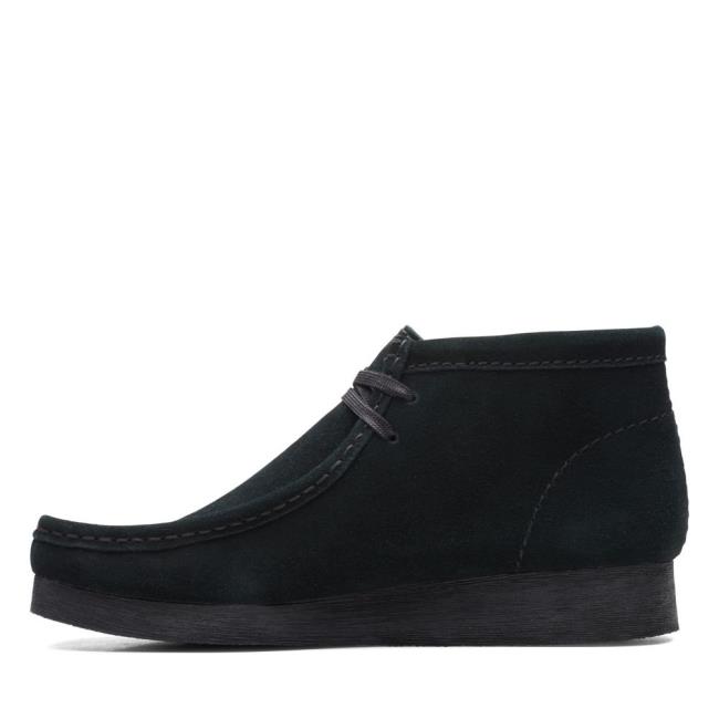 Clarks Wallabee Boot 2 Gležnarji Ženske Črne | CLK705UVP