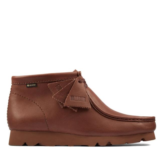 Clarks Wallabee Boot GORE-TEX Originals Škornji Moški Temno Rjave | CLK647HXR