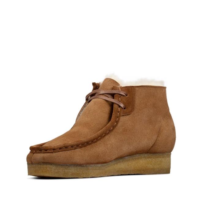 Clarks Wallabee Boot Gležnarji Ženske Rjave | CLK270ZKA