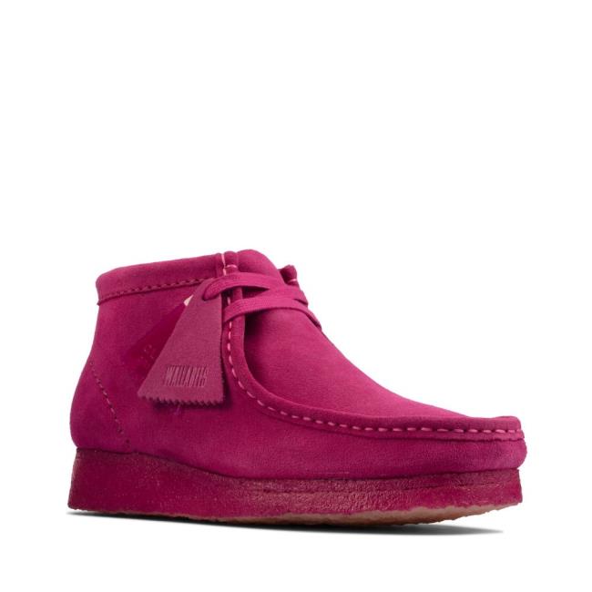 Clarks Wallabee Boot Gležnarji Ženske Vijolične | CLK062ATF