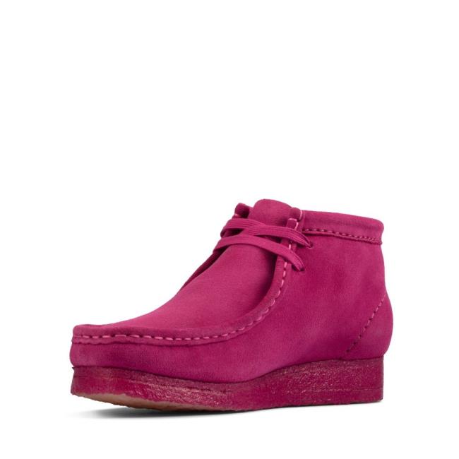 Clarks Wallabee Boot Gležnarji Ženske Vijolične | CLK062ATF