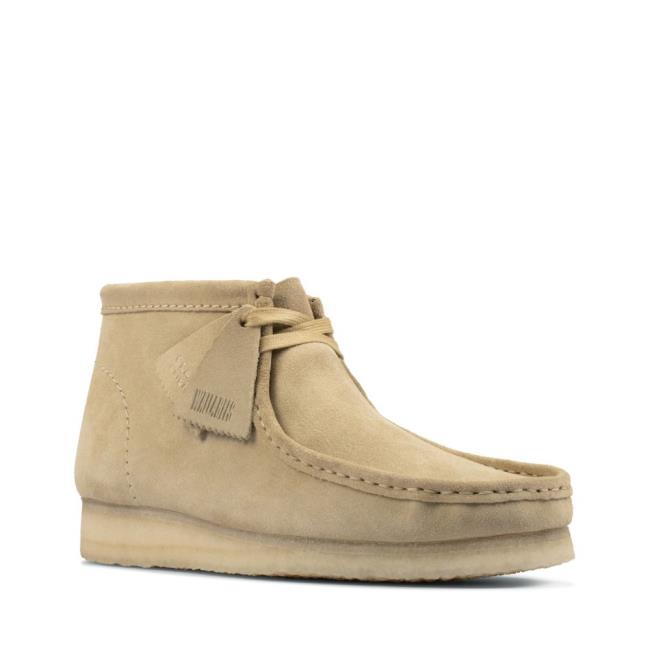 Clarks Wallabee Boot Originals Škornji Moški Rjave | CLK125XWK