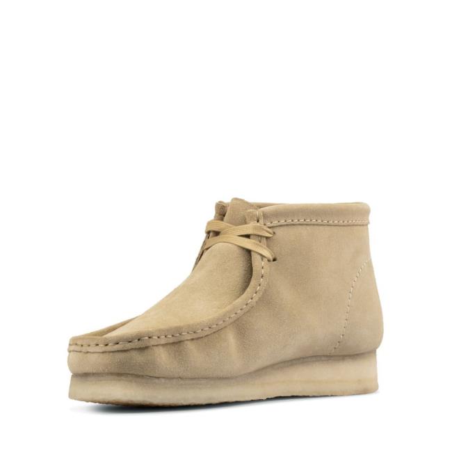 Clarks Wallabee Boot Originals Škornji Moški Rjave | CLK125XWK