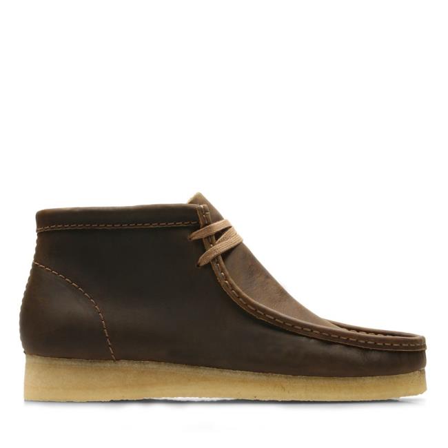 Clarks Wallabee Boot Originals Škornji Moški Rjave | CLK765AKQ