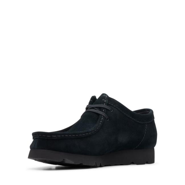 Clarks Wallabee GORE-TEX Črne Čevlji Moški Črne | CLK128GRQ