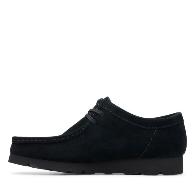 Clarks Wallabee GORE-TEX Črne Čevlji Moški Črne | CLK128GRQ