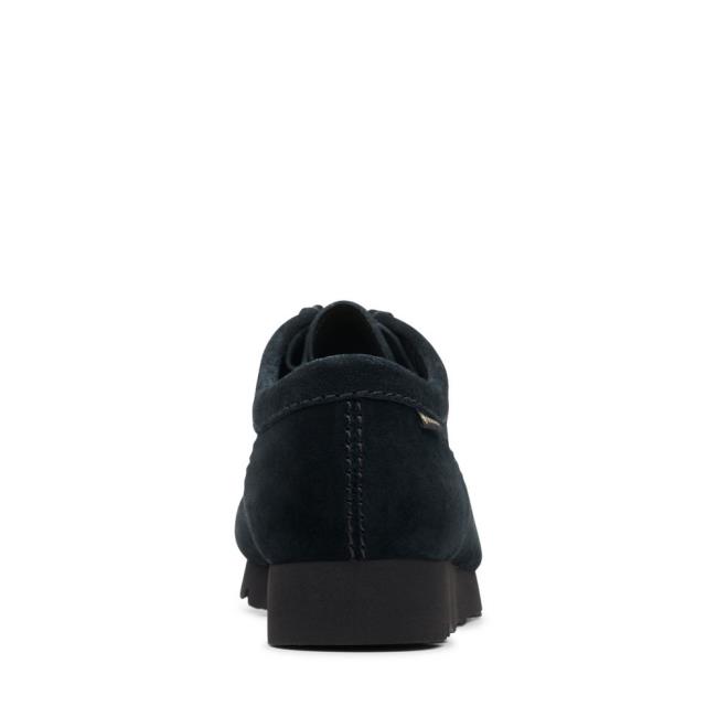 Clarks Wallabee GORE-TEX Črne Čevlji Moški Črne | CLK128GRQ