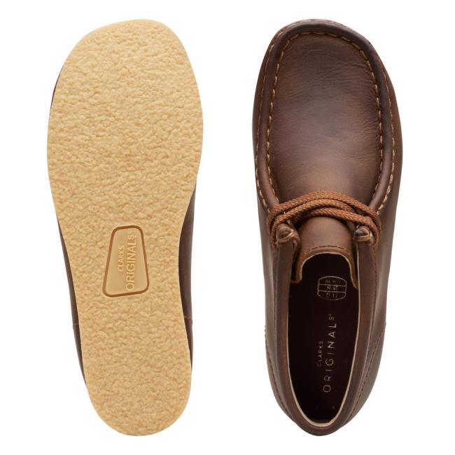 Clarks Wallabee Originals Škornji Dekleta Rjave | CLK357IHM