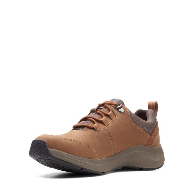 Clarks Wave2.0 Tie Superge Moški Temno Rjave | CLK937FSN