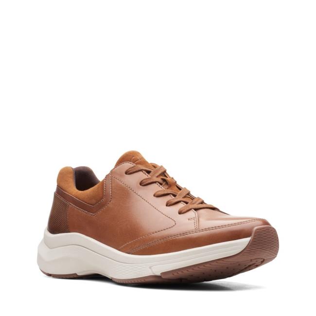 Clarks Wave2.0 Way Superge Moški Temno Rjave | CLK834KDX