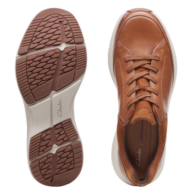 Clarks Wave2.0 Way Superge Moški Temno Rjave | CLK834KDX