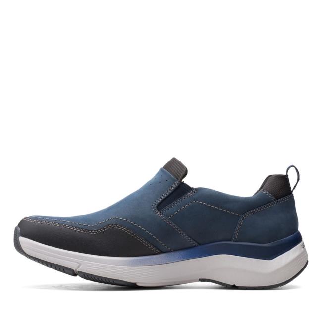 Clarks Wave 2.0 Edge Superge Moški Temno Modre | CLK980SZD