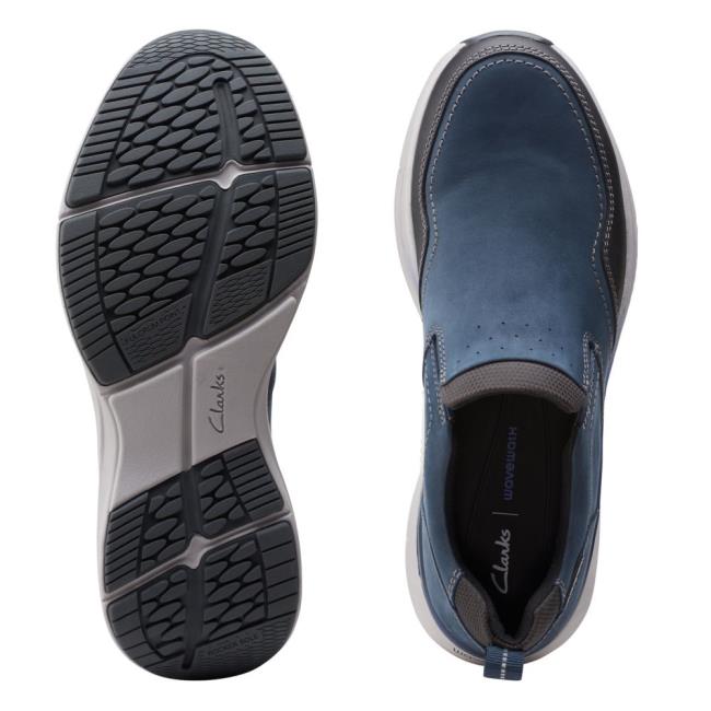 Clarks Wave 2.0 Edge Superge Moški Temno Modre | CLK980SZD