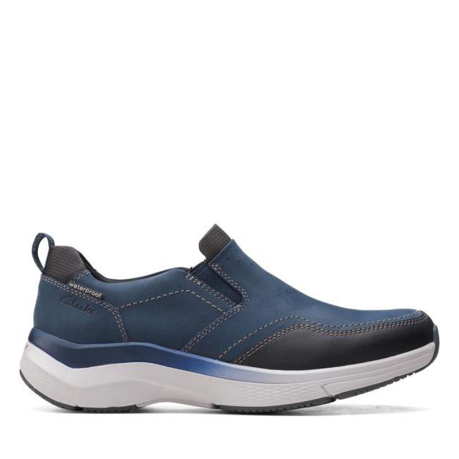 Clarks Wave 2.0 Edge Superge Moški Temno Modre | CLK980SZD